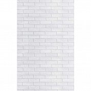 Панель листовая&nbsp;&nbsp;МДФ кирпич цв. белый 2,20*0,930*0,006 м 